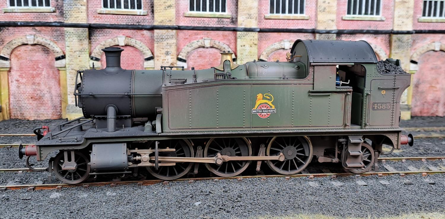 Lionheart<br>Small Prairie 55XX BR Early Crest BR Lined Green 4585<br>(LHT-S-5508)