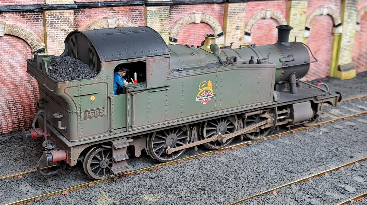 Lionheart<br>Small Prairie 55XX BR Early Crest BR Lined Green 4585<br>(LHT-S-5508)