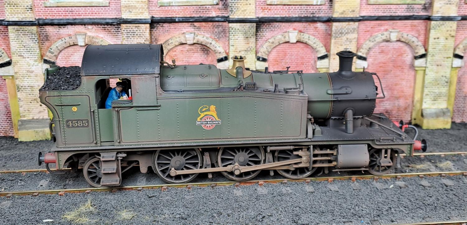 Lionheart<br>Small Prairie 55XX BR Early Crest BR Lined Green 4585<br>(LHT-S-5508)